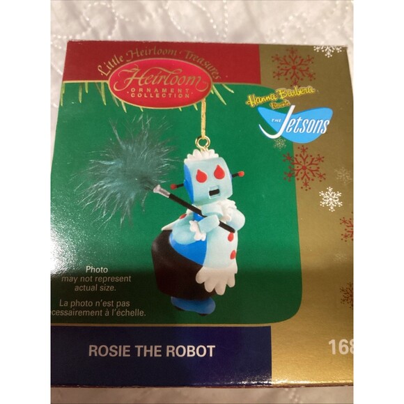 Carlton Heirloom Ornament Rosie The Robot The Jetsons Hanna Barbera New In Box - Picture 5 of 12